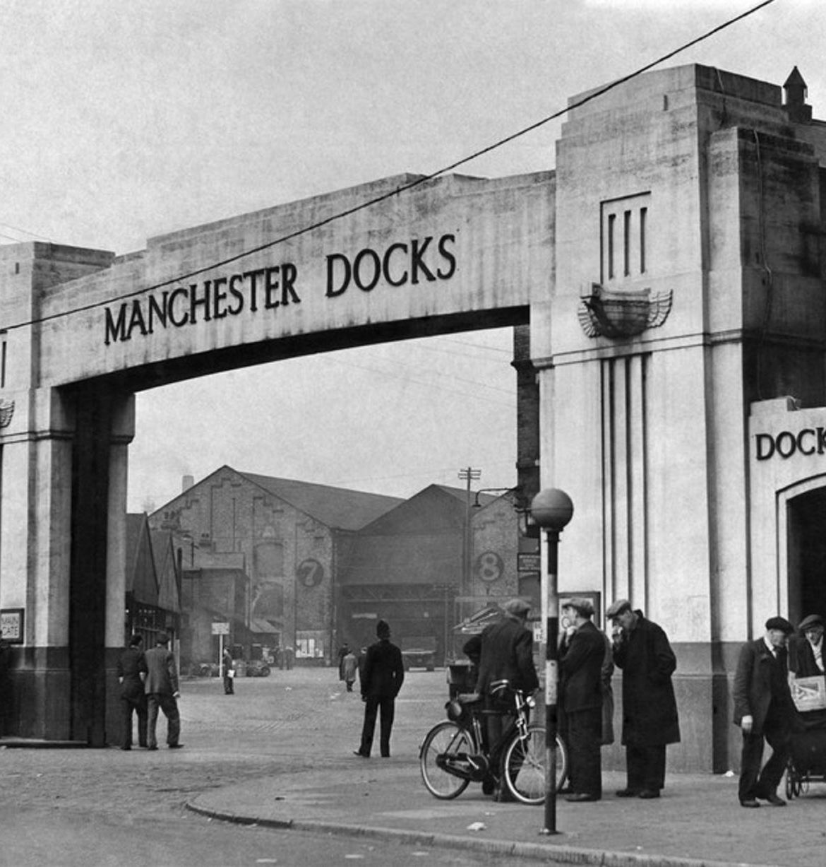 Manchester Docks, May 1951